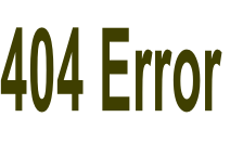 404 Error

